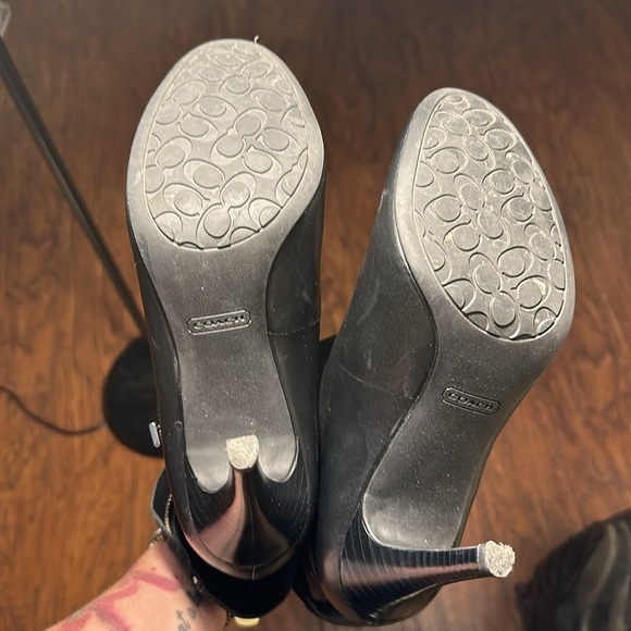 Coach Leather Boots - Picture 3 of 6